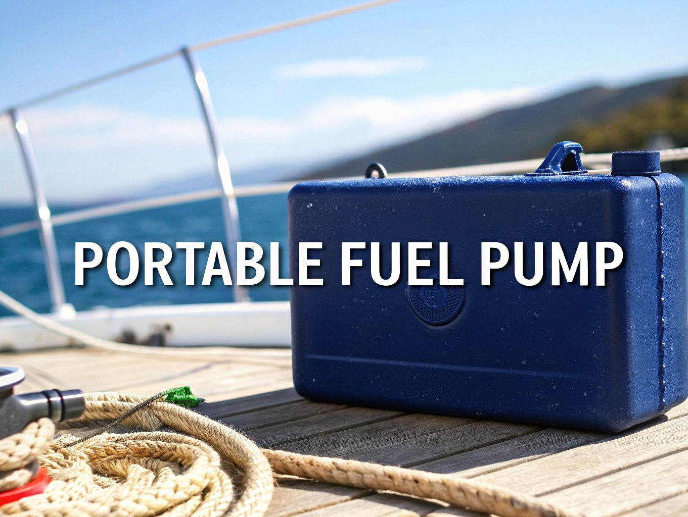 Your Guide to Portable Gas Pumps for Boats