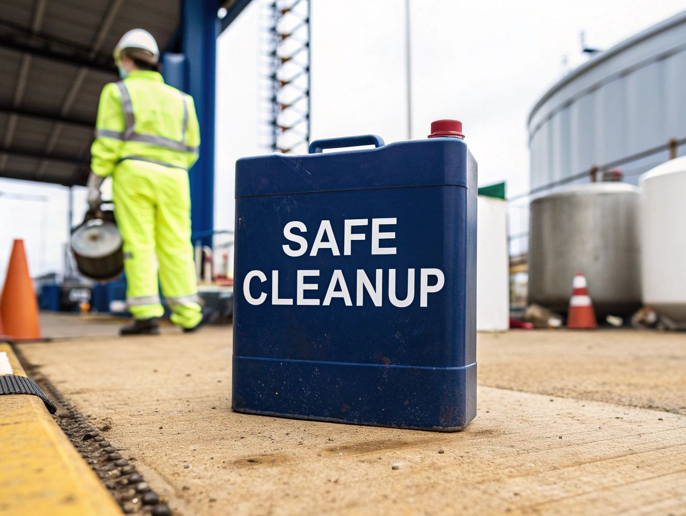 Cleaning Gas Spills: Safe & Effective Methods