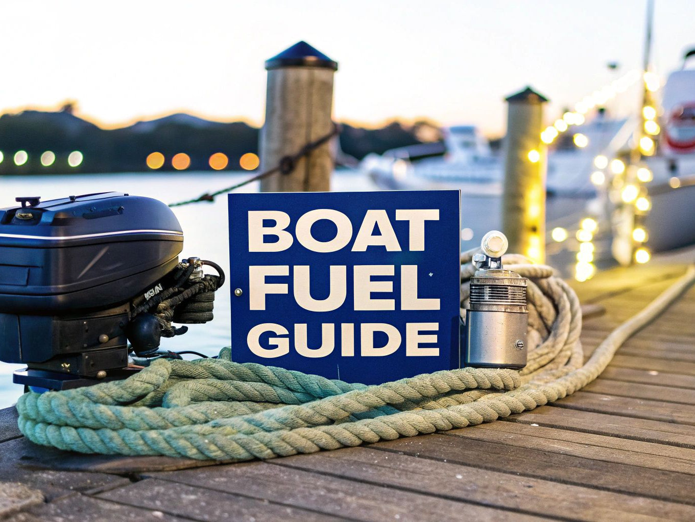 A Boater's Guide to Outboard Motor Gas Cans