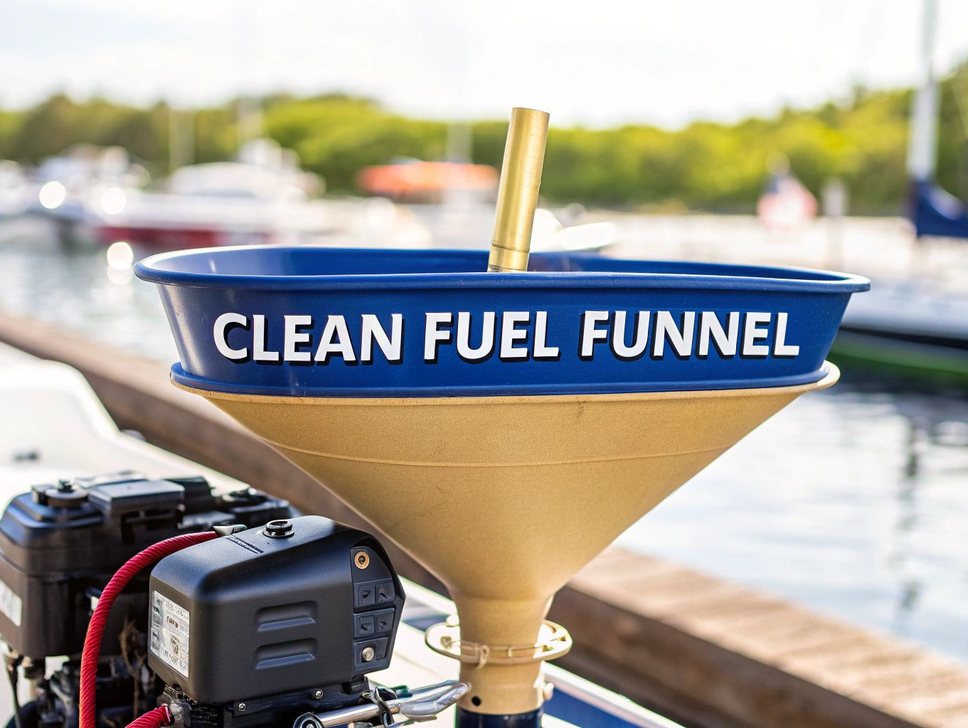 Using a Fuel Funnel With Filter for a Healthy Engine