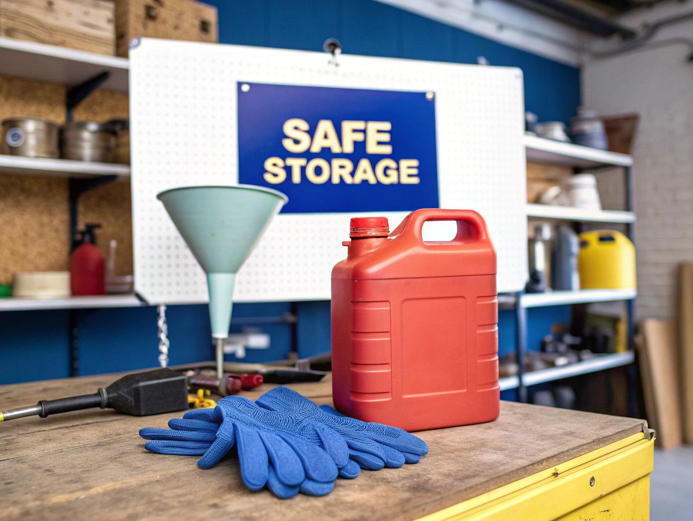 How to Store Gasoline Safely