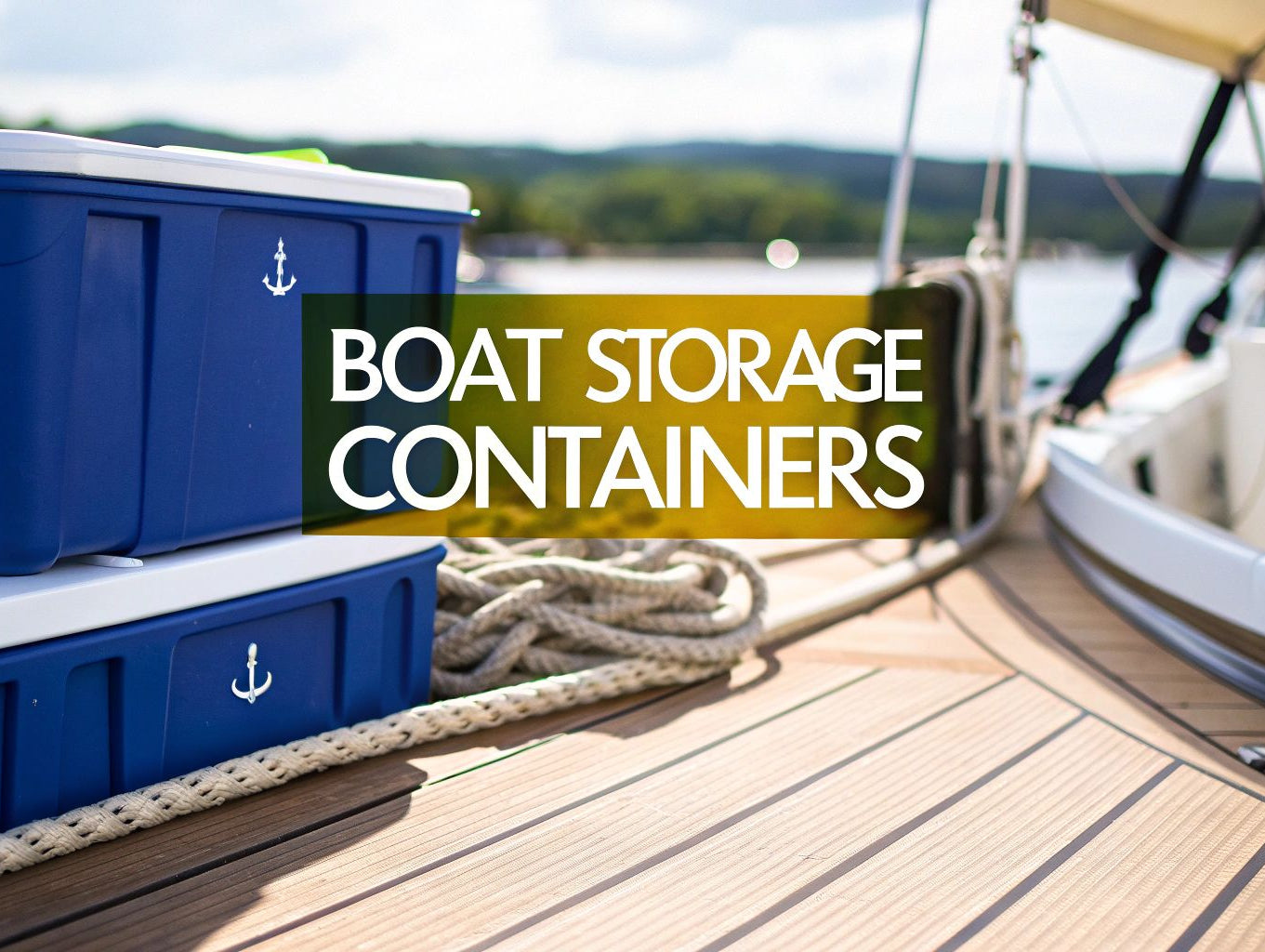 Top Boat Storage Containers for 2025 | Waterproof & Durable