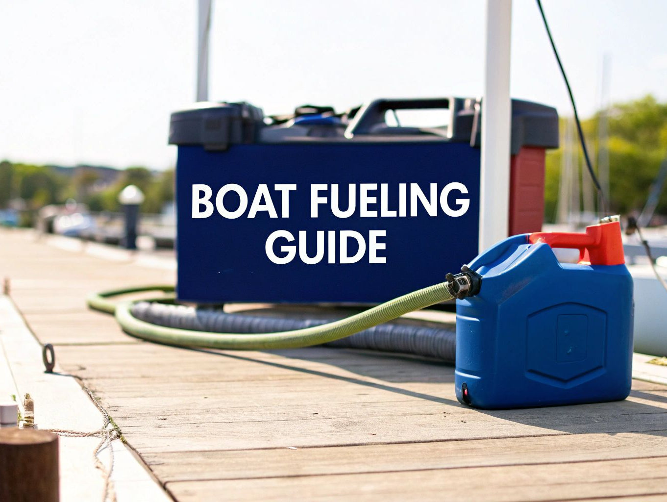 Your Complete Guide to Using a Fuel Can Pump for Boats