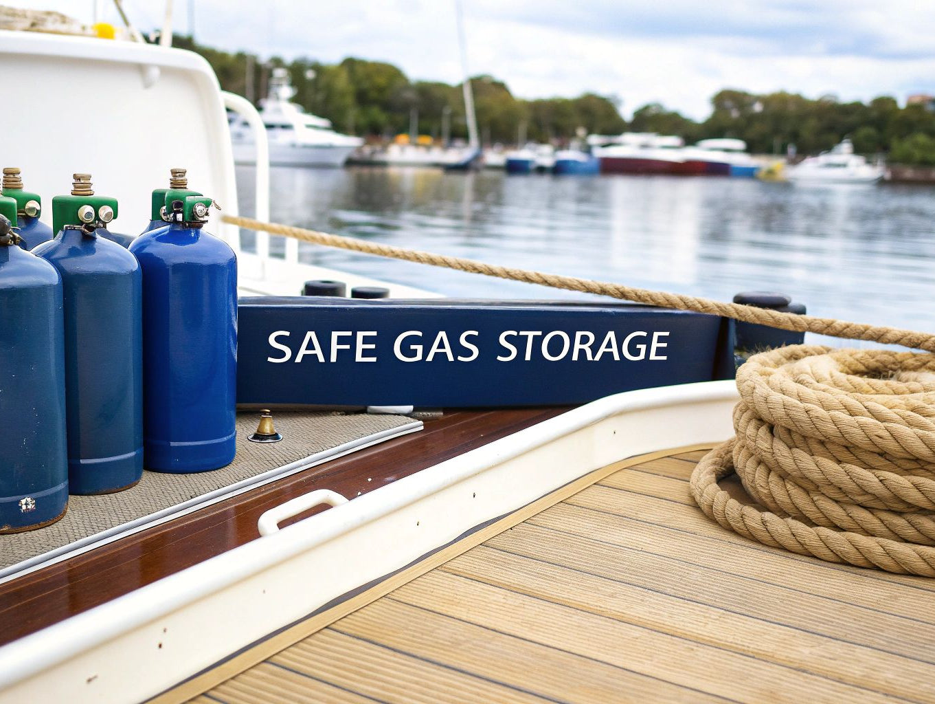A Boater's Guide To Safe Gas Containers Storage