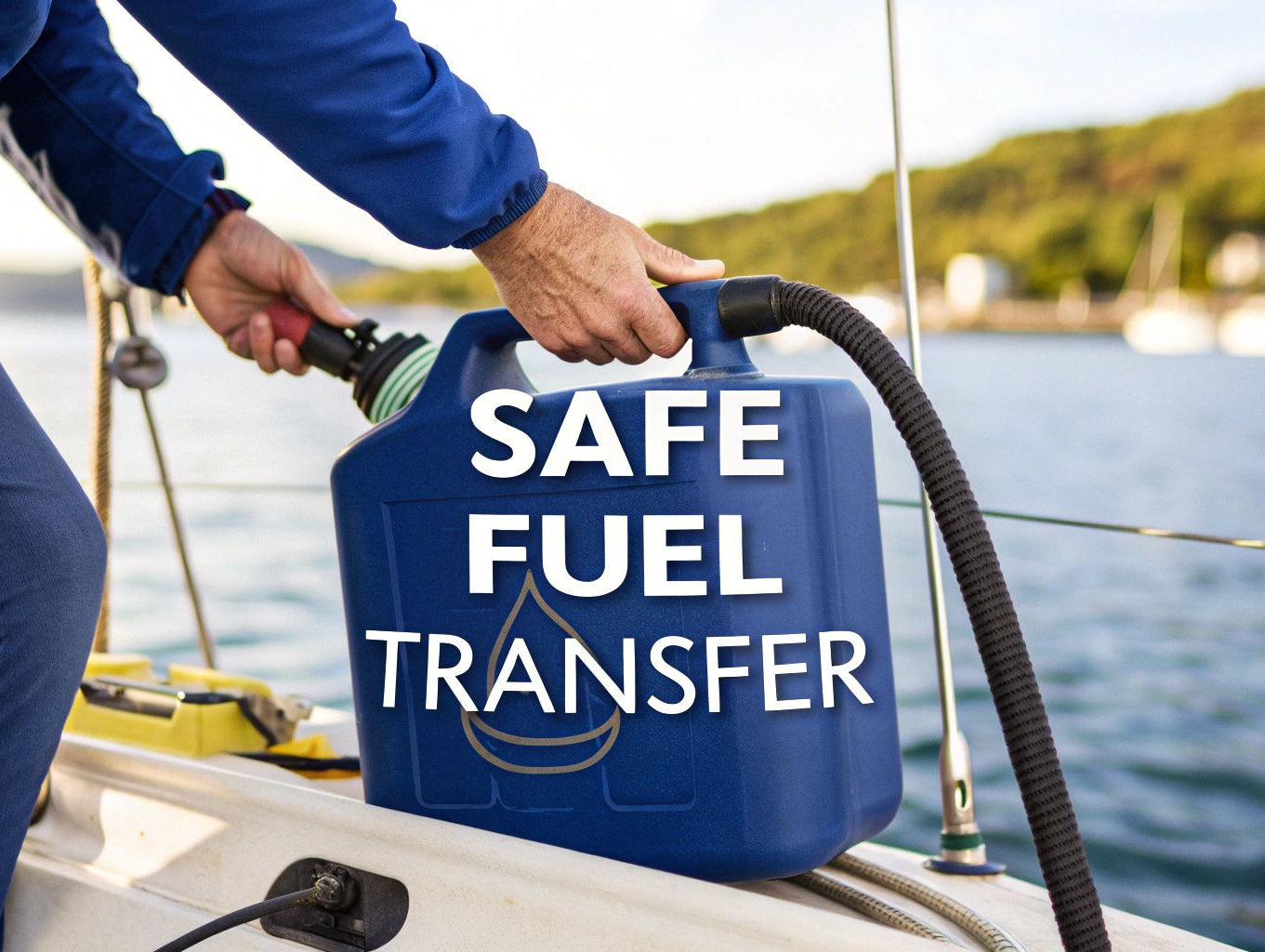 A Boater’s Guide to Hand Pump Fuel Transfer Without Spills