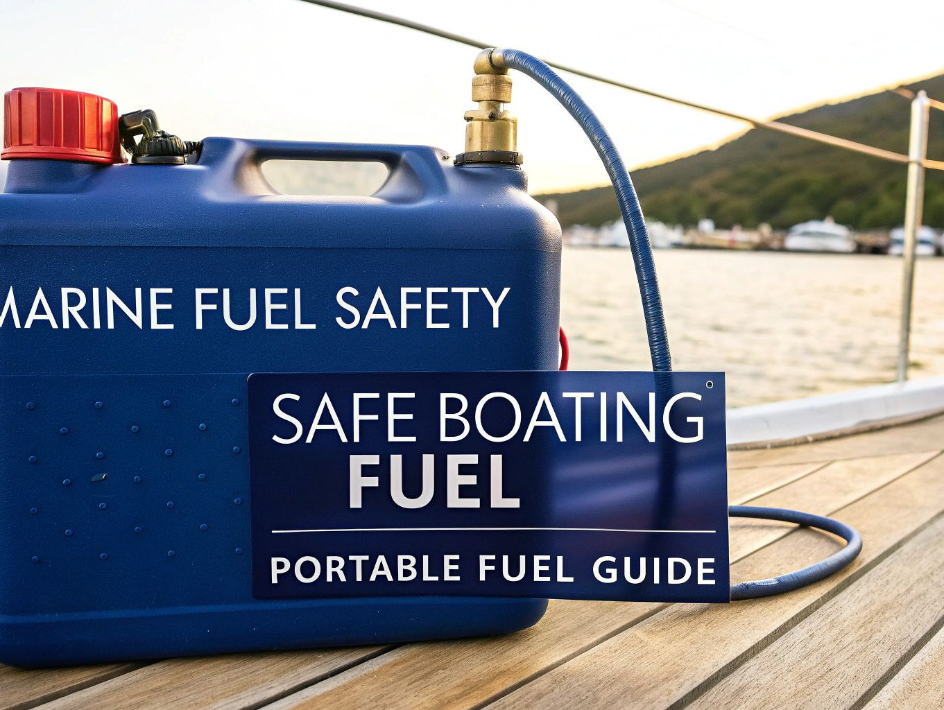 A Guide to Marine Portable Gas Tanks for Safe Boating
