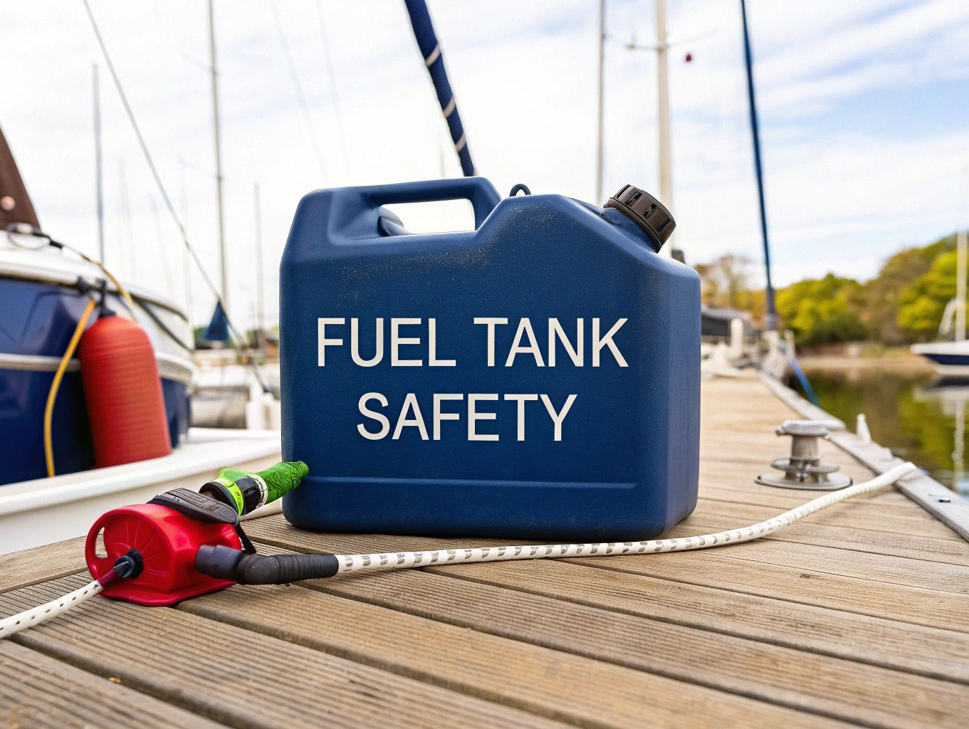 A Boater’s Guide to Portable Gasoline Tank Safety and Use