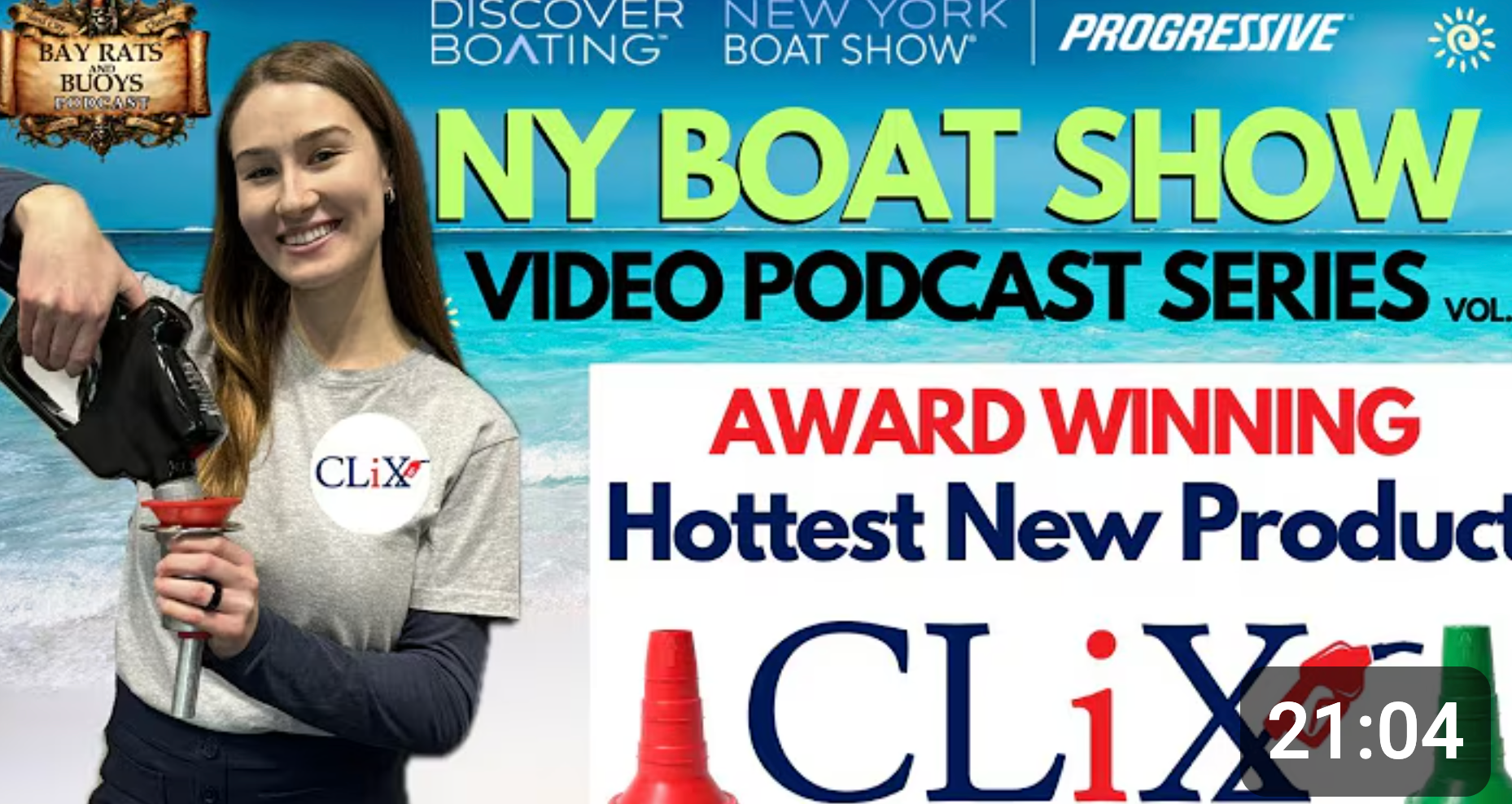 CLiX at the New York Boat Show: The Simple Solution to Clean, Spill-Free Boat Fueling