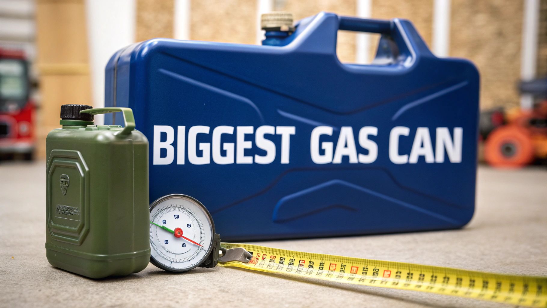 What Is the Biggest Gas Can You Can Legally Own?