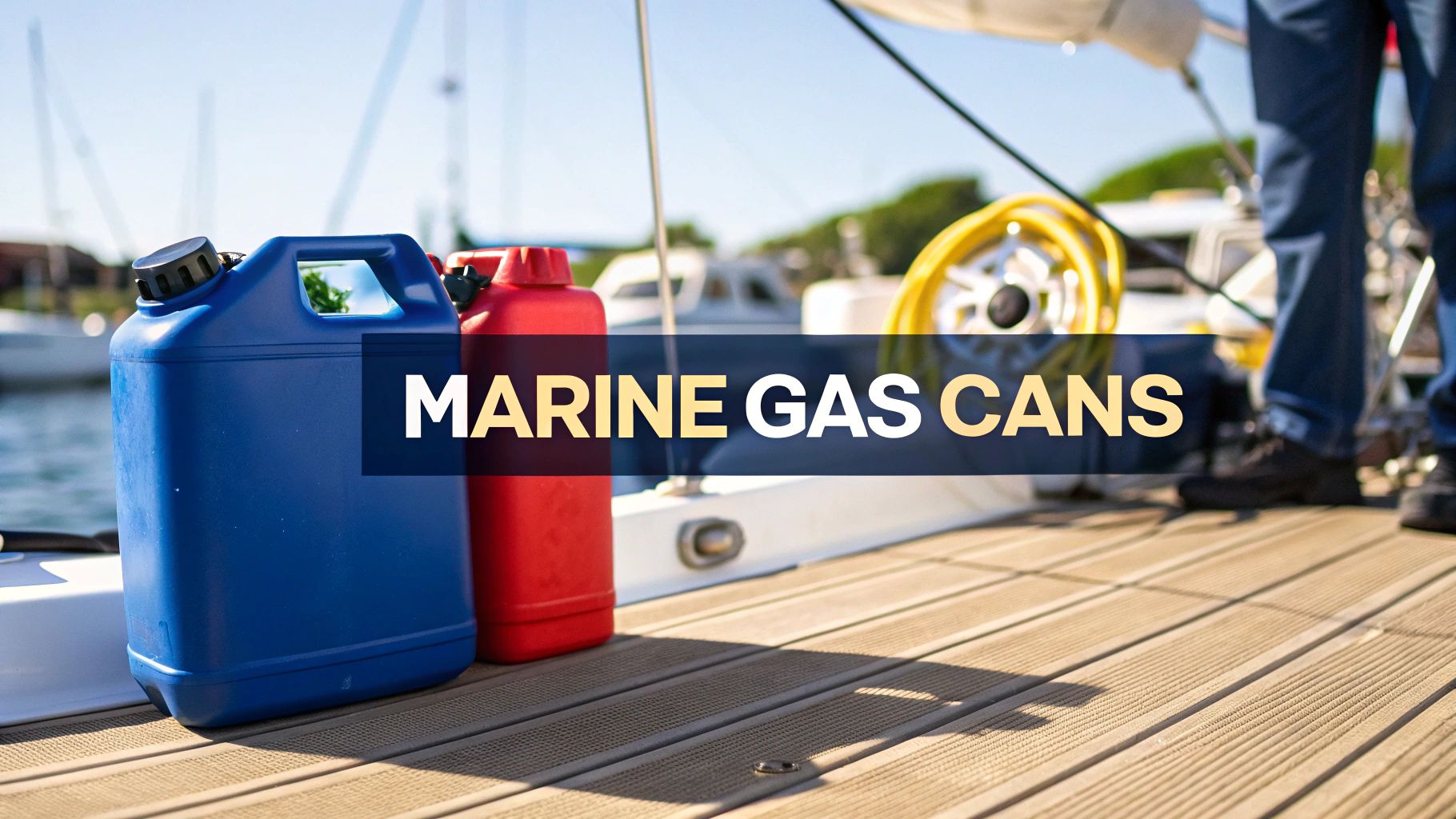 A Boater's Guide to Marine Gas Cans