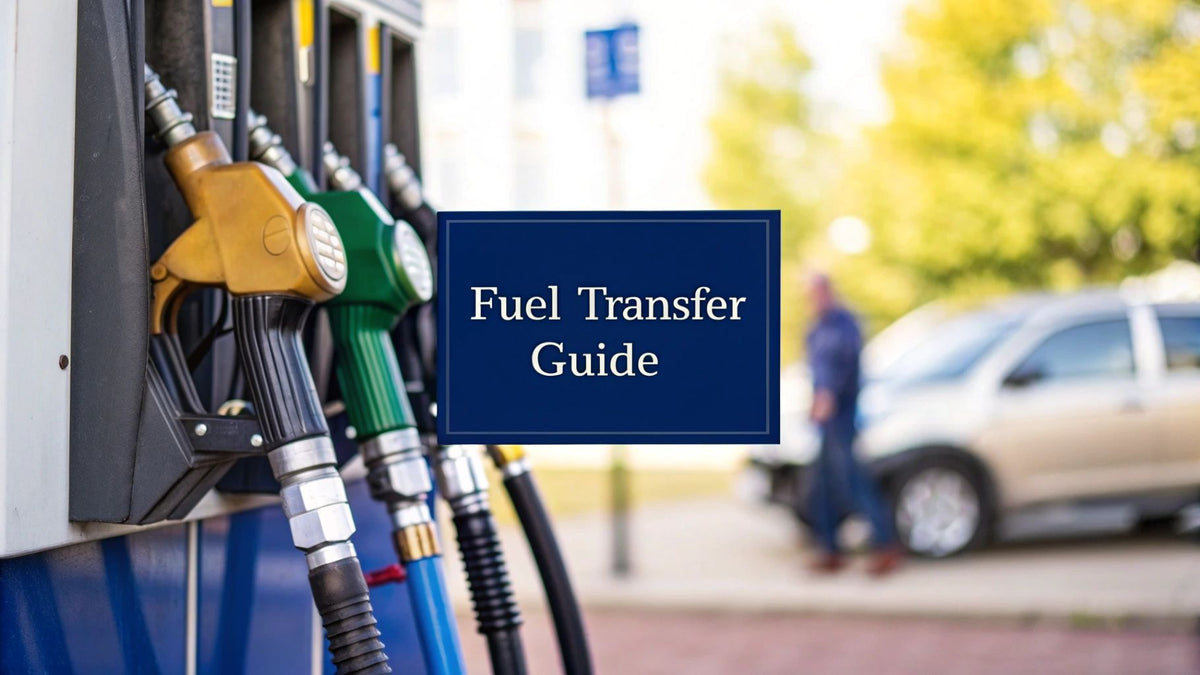 Fuel Transfer Note A Guide to Your Fuel Transfer System – CLiX Fueling