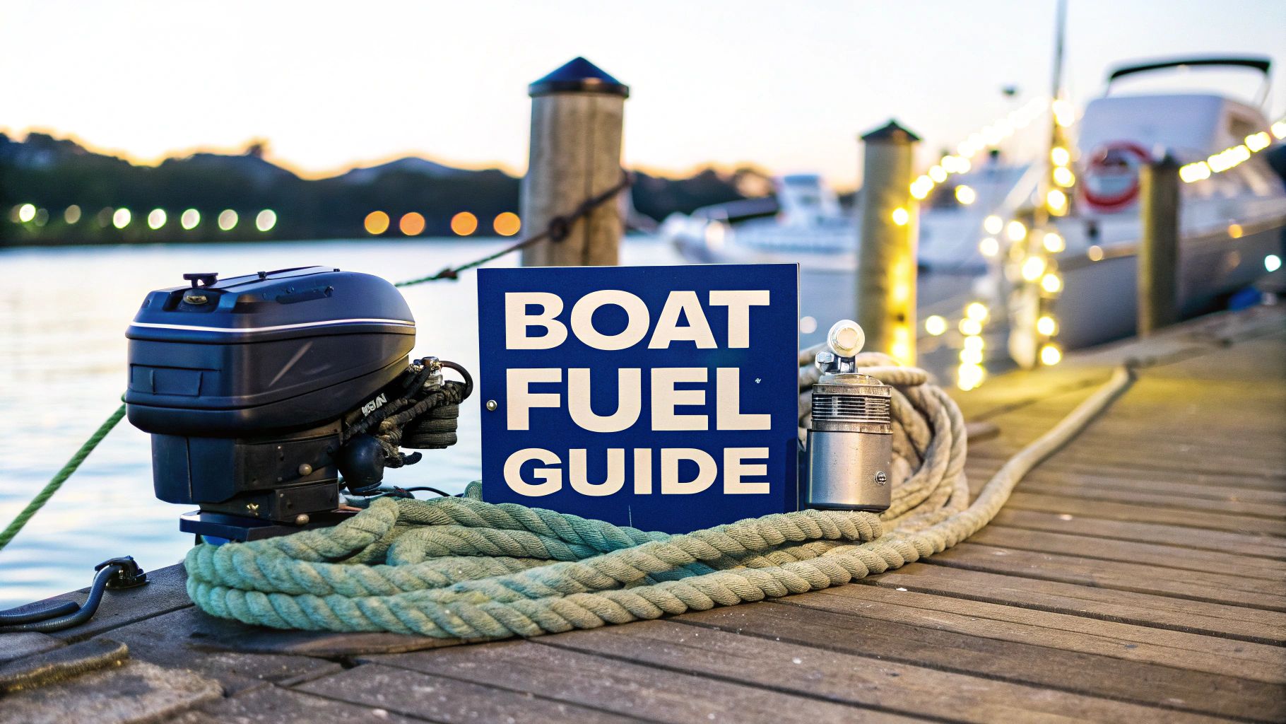 A Boater's Guide to Outboard Motor Gas Cans