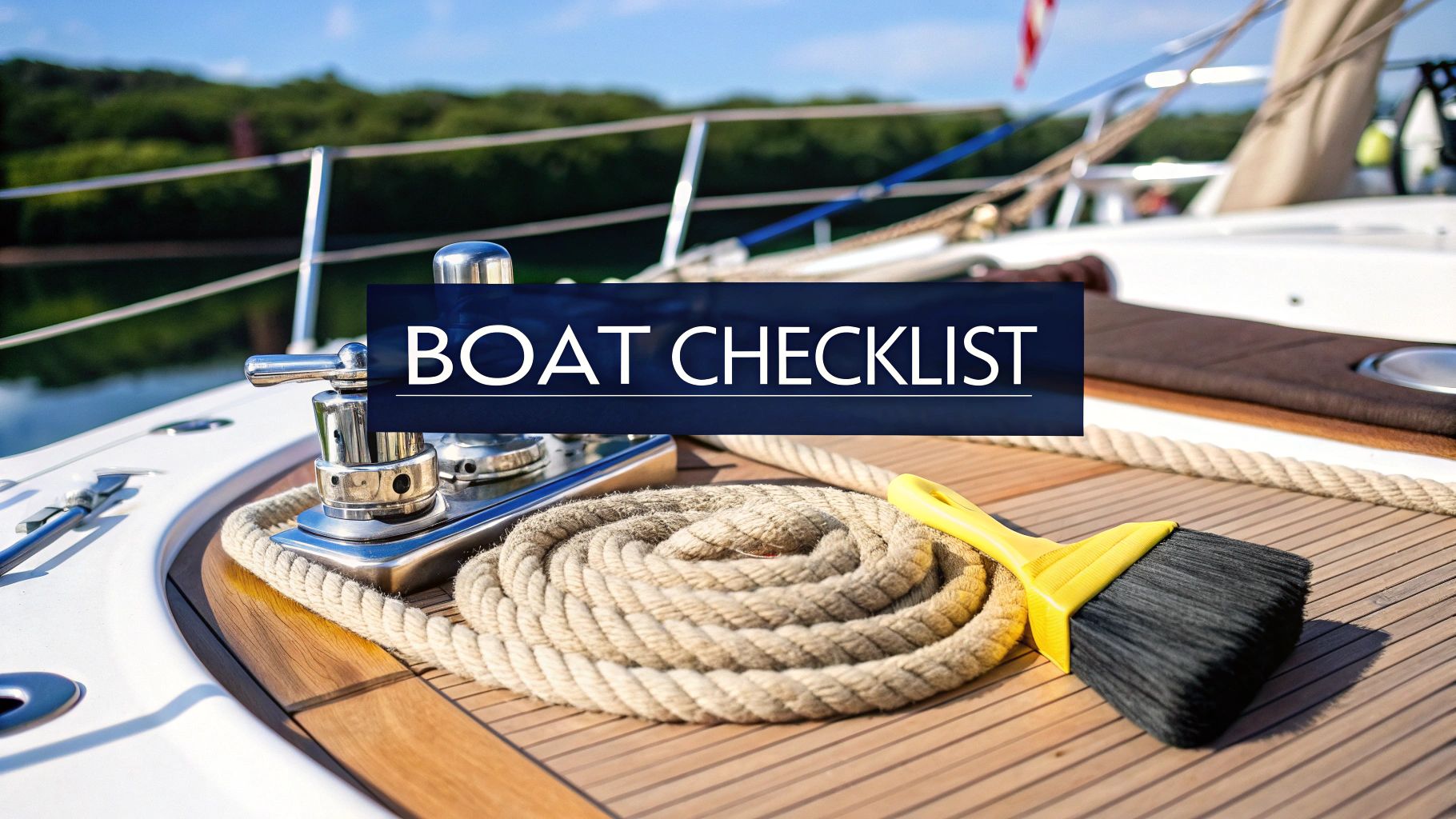 Boat Maintenance Checklist: Keep Your Vessel in Top Shape