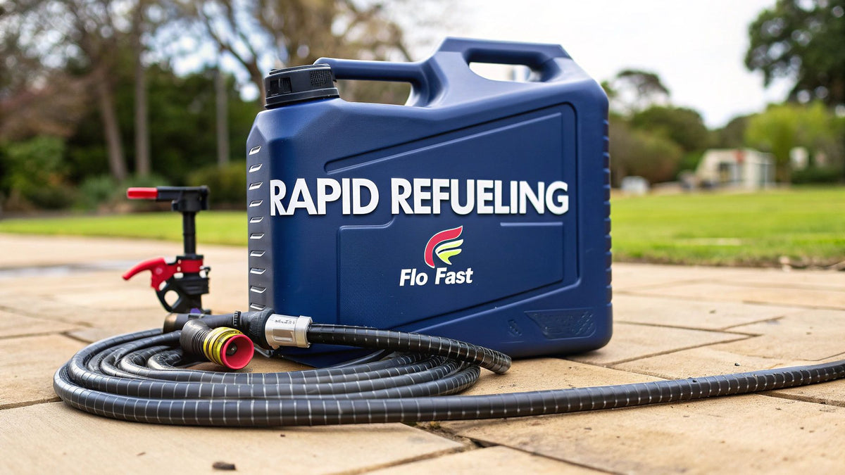 Flo Fast Gas Can A Guide to Rapid Refueling – CLiX Fueling