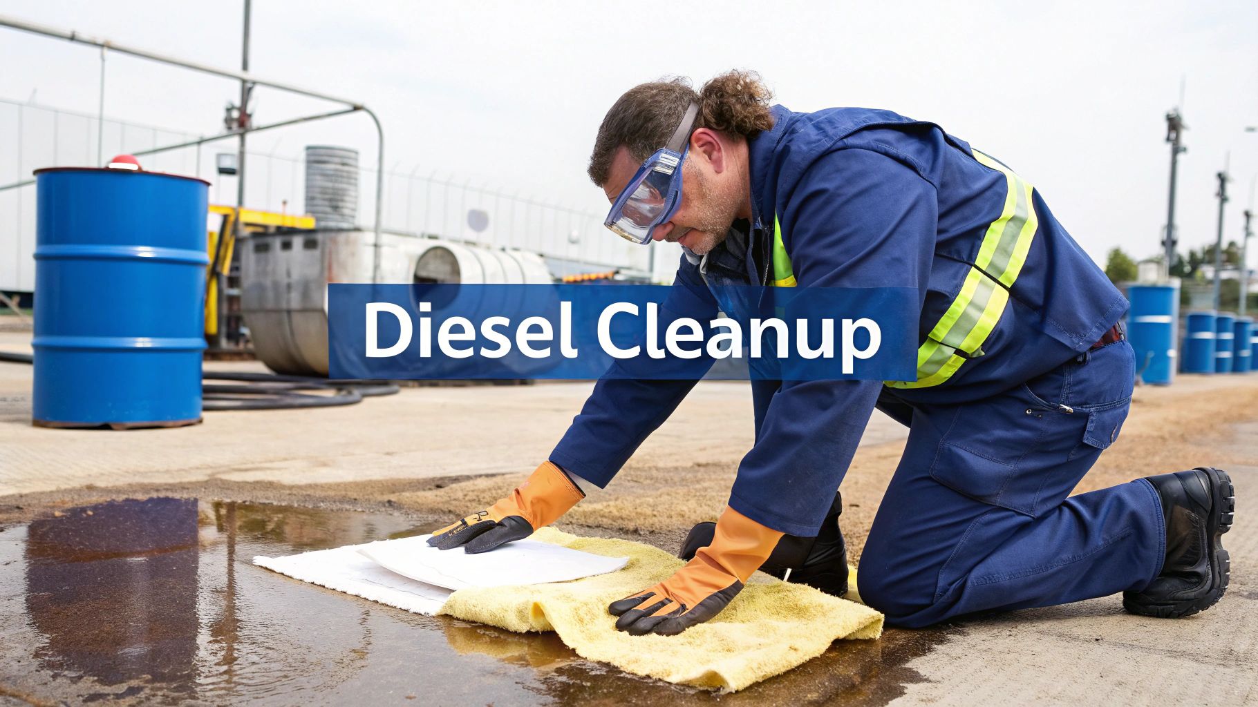 A Guide to Diesel Fuel Spill Cleanup Procedures