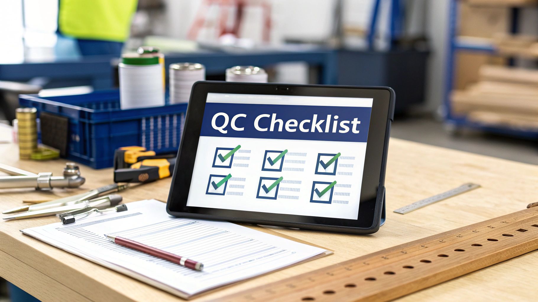 Create a Better Quality Control Checklist Template