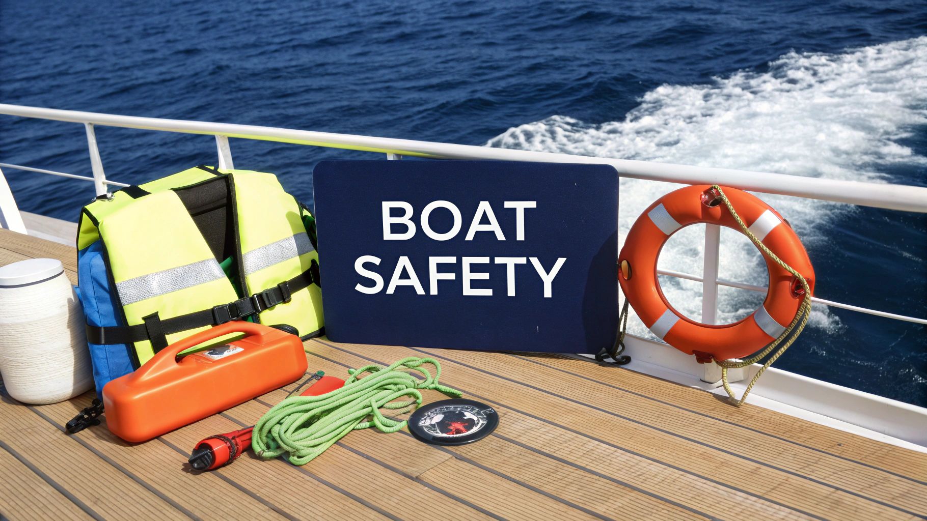 Boating Safety Equipment Checklist: Stay Safe on the Water