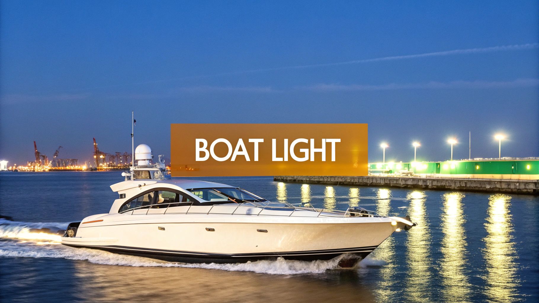 Essential Boat Light Requirements Guide