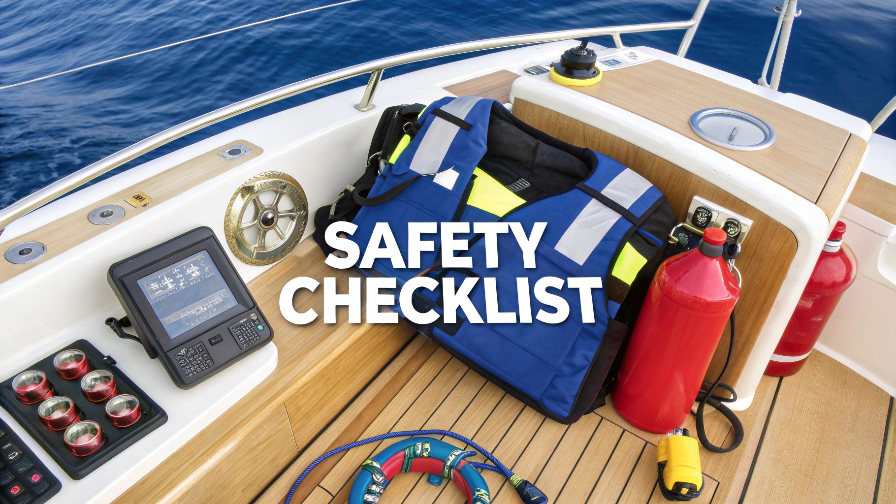 The Ultimate 2025 Boating Safety Checklist: 7 Core Areas