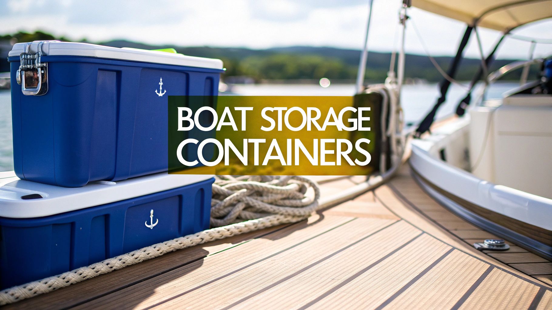 Top Boat Storage Containers for 2025 | Waterproof & Durable