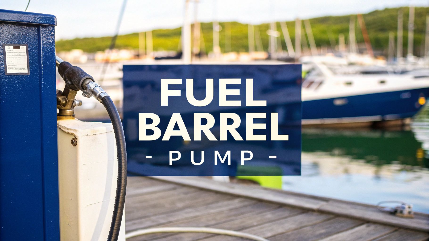 A Boater's Guide to Choosing a Fuel Barrel Pump