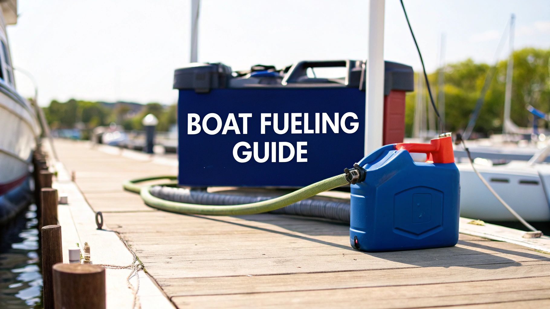 Your Complete Guide to Using a Fuel Can Pump for Boats