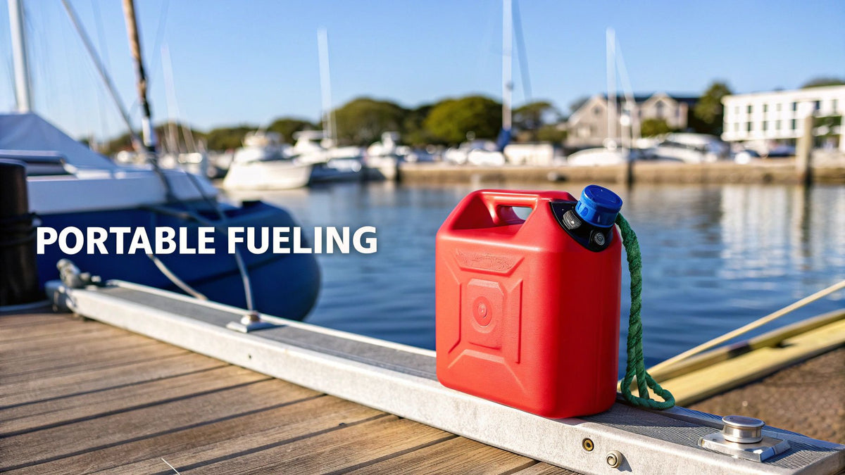 fuel container portable: Essential Guide for Boating – CLiX Fueling
