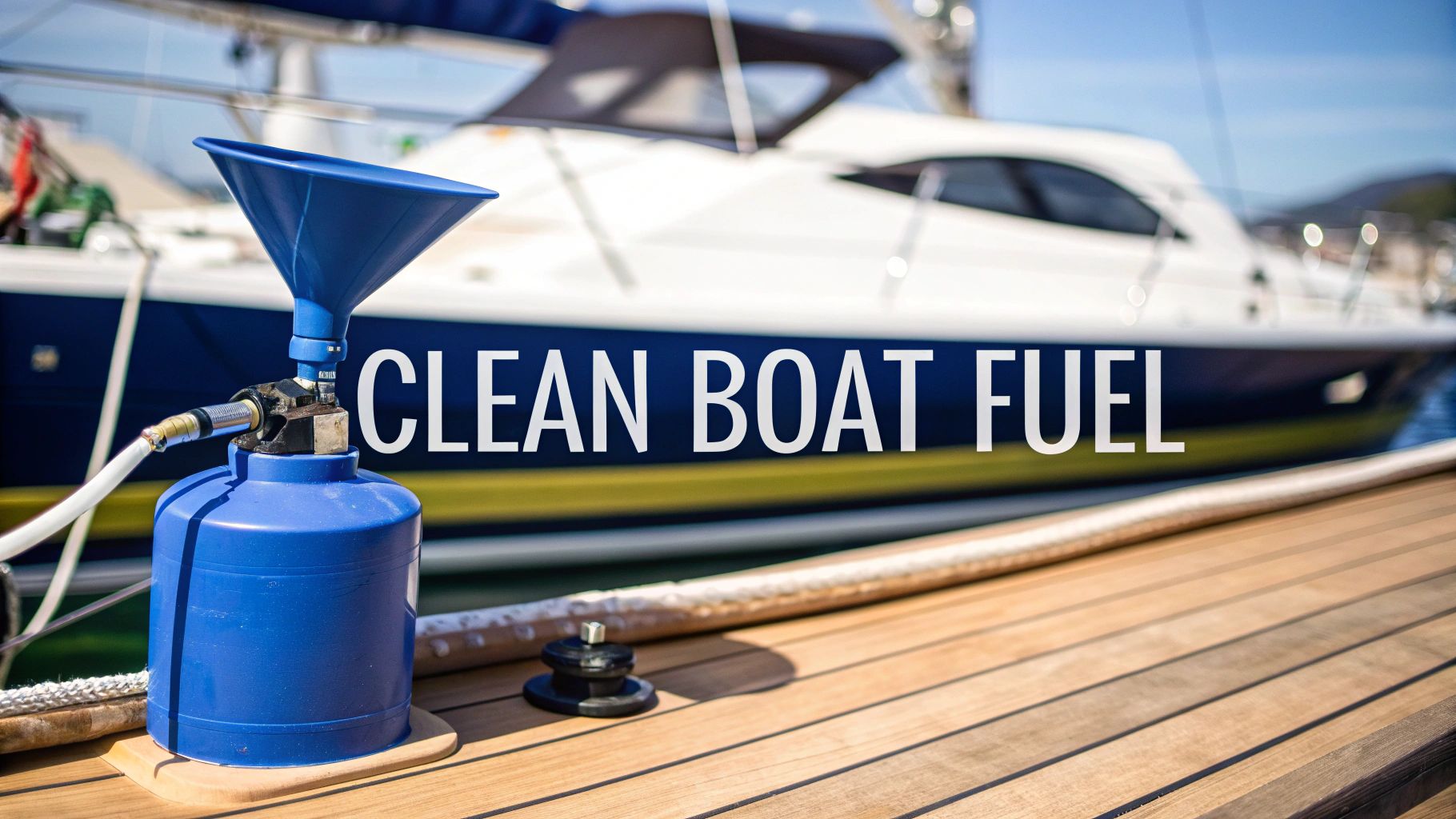 A Boater's Guide to Cleaner Fuel with a Funnel with Filter