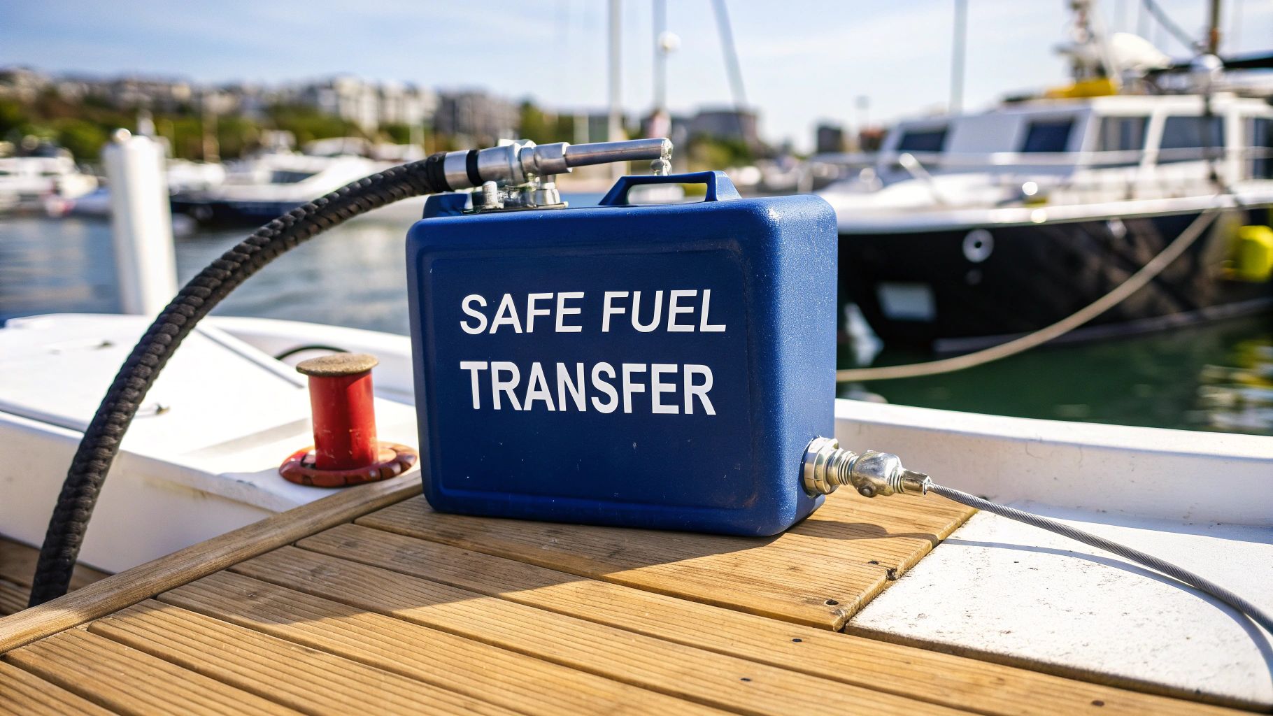 A Boater's Guide to Gasoline Transfer Tank Pumps