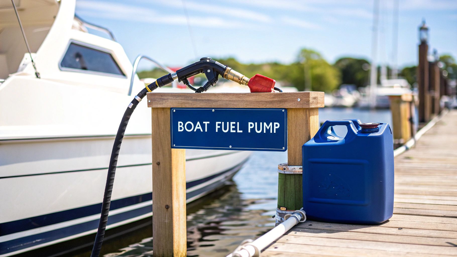 Your Complete Guide to a Hand Pump Gas Tank for Boats