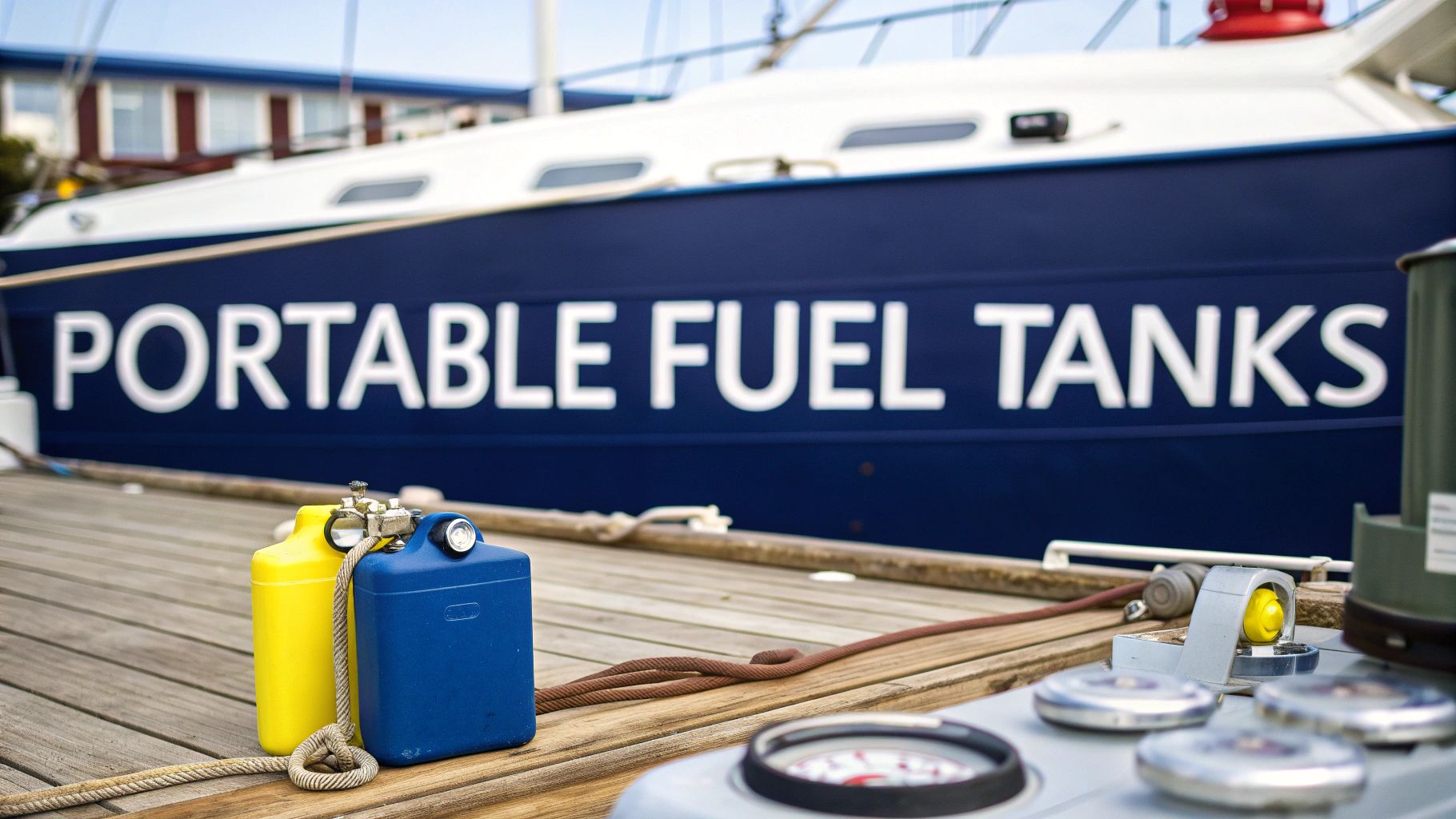 A Boater's Guide to Marine Fuel Tanks Portable