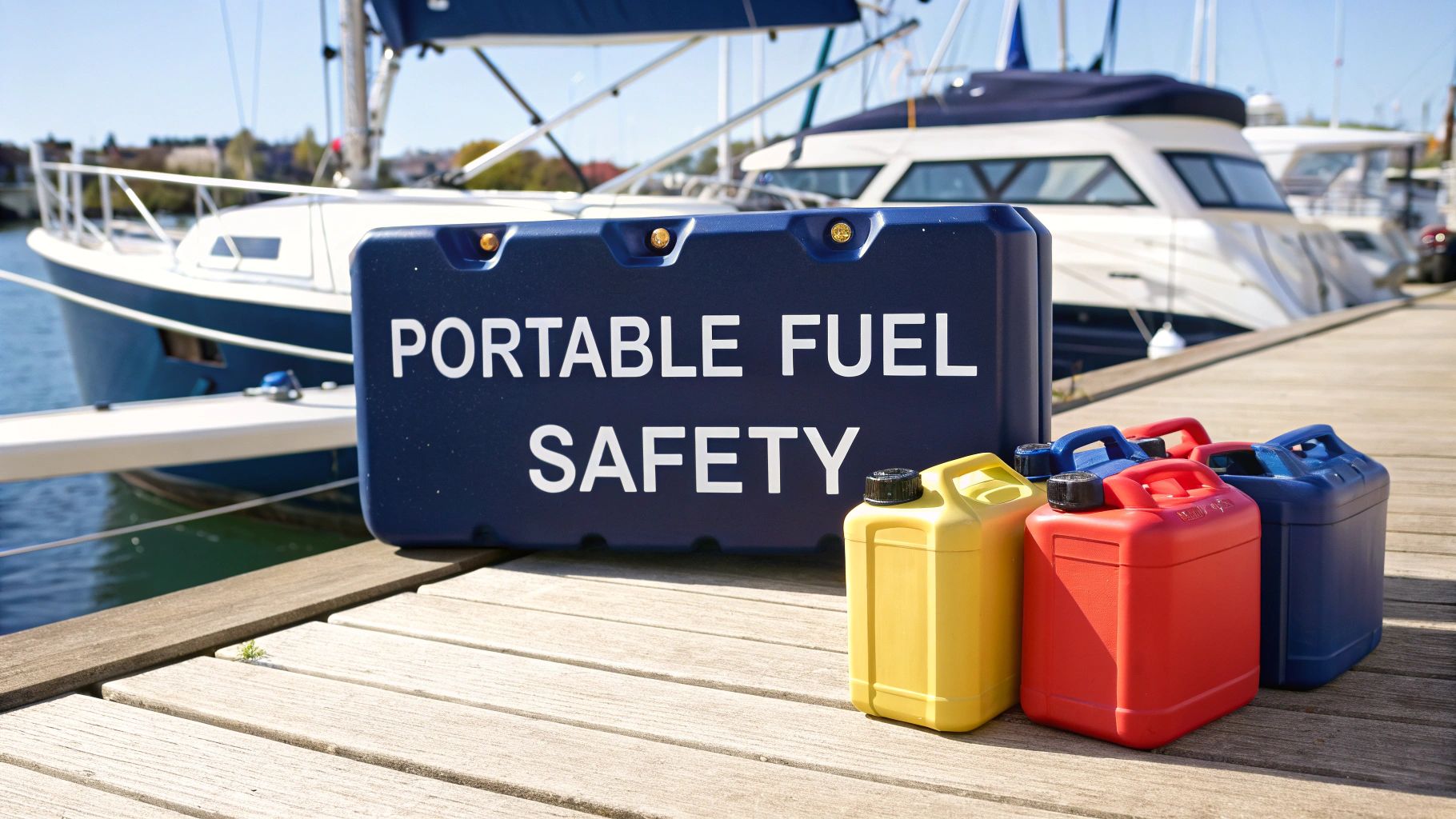 The Boater's Guide to Portable Fuel Cans