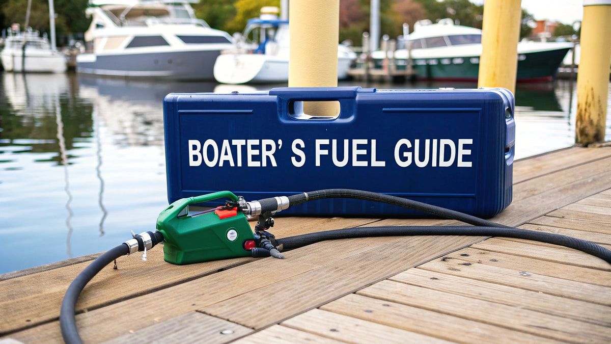 A Boater's Guide to Portable Gasoline Transfer Pumps – CLiX Fueling